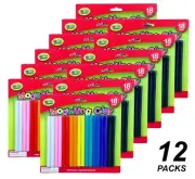 BULK 216 Pieces Modelling Clay Non Toxic Multi Coloured Kids Play Creativity