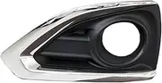 Compatible For Peugeot 3008 2013 2014 2015 No Radar Hole Fog Light Cover Trims Front Bumper Lower Grille Fogs Lamp(1PCS left side)