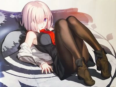 Anime fategrand order girls pantyhose mash kyrielight Playmat Game Mat Desk