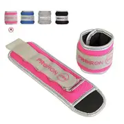 PROIRON Ankle Weights, Wrist Weights 1 Pair 0.5 1 1.5 2KG With Adjustable Straps