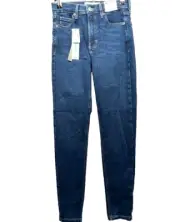 Topshop Jeans US 4 UK 8 W26 L30 Jaime High Waisted Skinny Blue Denim Pants