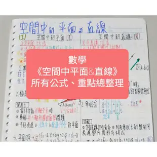 ■ 高中學測、指考 |   高偉數學筆記 （高偉 + 得勝者講義 + 自己重點總整理 ） #學測、指考數學筆記