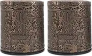 TOYANDONA 2pcs Patterned Dice Cup Ktv Dice Cup Ktv Game Dice Cups Party Entertainment Supplies Dice Shaker Cup Pu Dice Cup Dice Roller Cup Decorative Dice Cup Dice Rolling Holder Leather