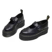 在飛比找ETMall東森購物網優惠-Taroko 個性T字帶雙層荔枝紋真牛皮厚底松糕鞋(黑色)