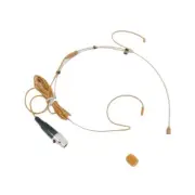 Headworn Headset Microphone For Shure SLXD ULXD PGXD BLX GLXD Brunet Color Tan