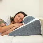 Sasttie Wedge Pillow for Headboard, Adjustable Bed Wedge Pillow Set