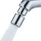 Swivel Faucet Aerator（Heavy ）, Dual-Function 2-Flow Sprayer Faucet Head, 360° La