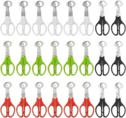 24-Pack Stainless Steel Quail Egg Cutter Scissors - Stylish Home Kitchen Tool