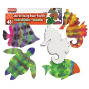 Roylco Color Diffusing Paper Sealife