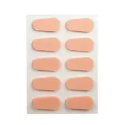 Eyeglass 10 Self Stick Foam, Stops Slipping Glasses Nose Pads