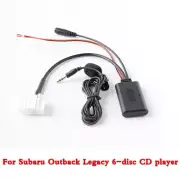 For Subaru Outback Legacy 6-disc CD player Bluetooth AUX Adapter Audio Hand Free