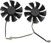 Graphic Card Cooler Fan fit for ZOTAC AMP GTX1070 GTX 1070 Graphics Card Cooling Fan(Color:C 2PCS)