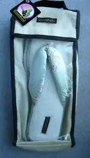 New Ladies CicciaBella Blue Slippers Size-L9-10/39