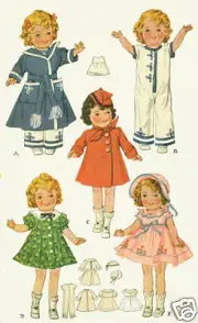 18" Pattern for Shirley Temple Doll #355