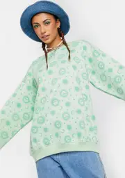 [Daisy Street] Pale Green Leah Sweater