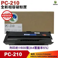 在飛比找蝦皮商城優惠-PANTUM 奔圖 PC-210EV PC210 黑色 全新