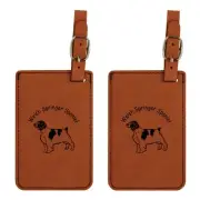 L4206 Welsh Springer Spaniel Luggage Tags 2Pk FREE SHIPPING