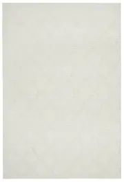 Harriet Ivory Hand Woven Wool Rug