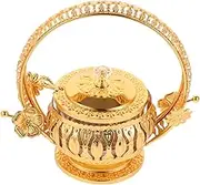 CRILSTYLEO 1 Set European Style Retro Spice Jar Seasoning Container for Salt Chili Pepper Decorative Kitchen Holder for Home Canteen Restaurant Use
