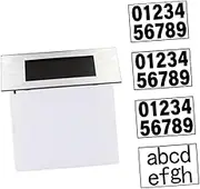 ETHZZLE 1Set Solar Address Number Light LED Lamp for Outdoor Bright Light for Garden Patio and Pathway Illumination