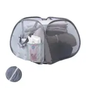 Collapsible Laundry Basket, 90L Foldable Pop-up Laundry Hamper with Handles,