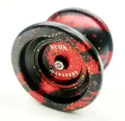 Acid Unresponsive Professional Trick String Magic YoYo Anodized Metal Red Splash