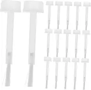 minkissy Nail Dip Powder Brush Replacement 100pcs Replacement Dip Brushes for Manicure Tools