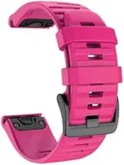 [KAVJU] 26 22MM Silicone Quick Release Watchband Strap For Garmin Fenix 5X 5 5S Plus 6X 6 6S Pro 7X 7 Watch Easyfit Wrist Band Bracelet