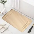 Easy-to-clean Shower Rug Bathroom Anti-slip Floor Mat Luxurious Memory Foam Bath