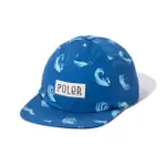 【POLER STUFF】日本限定 ALL OVER 6P CAP 六片帽(衝浪藍)