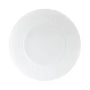 Bernardaud Twist White Collection Dinner Plate