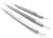 Comedone Remover Blackhead Acne Whitehead Blemish Extractors SET OF 3
