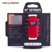 Gruv Gear FretWraps Guitar Bass String Muter Dampener Single 1-Pack Red Medium