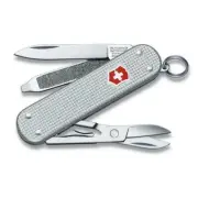 Victorinox Swiss Army Knife Classic Silver Alox | 5 Functions