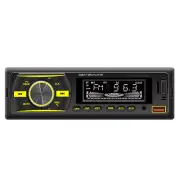 Single 1Din Car Stereo Radio Bluetooth MP3 Audio Player AUX Hands-Free USB/TF (for: Volvo)