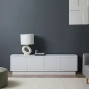 Oslo Entertainment Unit - White