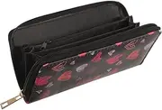 [BESTYASH] Large Capacity Women Wallet Multifunctional Card Holder Heart Zipper RFID-Protected Love Wallet for Girls