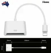 30 Pin Female to 8 Male Adapter for iPhone 7-13 iPad iPod Best Presents2