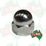 Steering Wheel Domed Chrome Nut Fits Massey Ferguson 148 20 35X 40 65 765 TO35