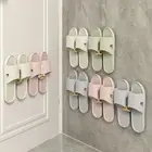Slippers Hook Convenient Space-saving Wall Mounted Shoe Storage Shelf Waterproof