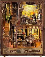 Doviden DIY Book Nook Key Tracking