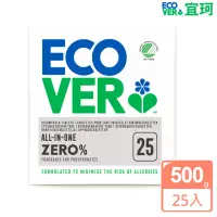 在飛比找momo購物網優惠-【ECOVER 宜珂】無添加ZERO洗碗機專用洗碗錠/洗碗粉