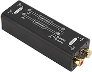 Ground Loop Noise Isolator, Buzzing Noise Filter, Buzzing Noise Elimination for Car Audio and Home Stereo System, Ground Loop Noise Filter Stereo Audio Noise Isolator Box