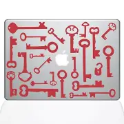 The Decal Guru Skeleton Keys MacBook Decal Vinyl Sticker - 13" MacBook Air - ...