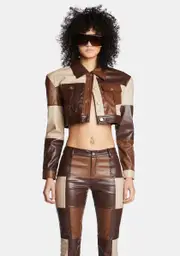 [Poster Grl] Not The Same Patchwork Jacket