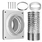 Dryer Vent Connector Dryer Vent Wall Plate Adapter with Connector Dryer