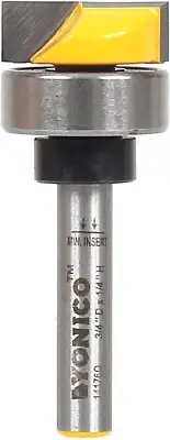 Router Bits Pattern Bit Flush Trim 3/4-Inch Diameter 1/4-Inch Shank 14176Q