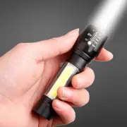 New 511 Mini Flashlight Work Light Rechargeable Outdoor Emergency Inspection CR