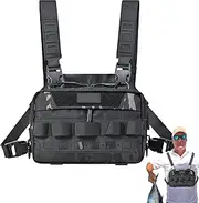 Tktouci Chest Bag | Sports Chest Bag - Jogging Carrier Tackle Storage Lightweight Vest for Workouts Cycling Hiking Hunting Camping Outdoor Activities