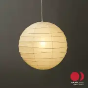 Isamu Noguchi Akari 55D Japanese paper Pendant Light Ozeki Shade only